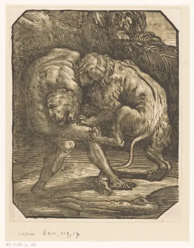 Hercules en de Nemeïsche leeuw