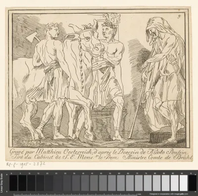 Hercules en de stier van Kreta
