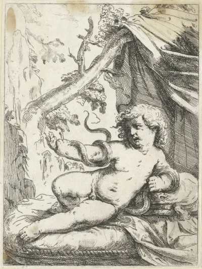 Hercules in zijn wieg