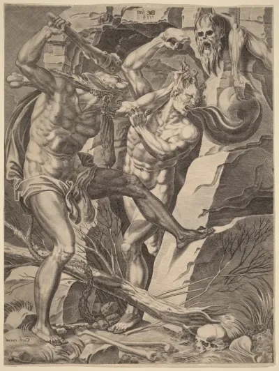 Hercules Killing Cacus