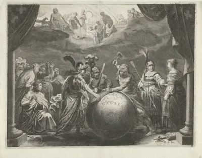 Hercules smeedt het gespleten Franse Rijk tot een eenheid