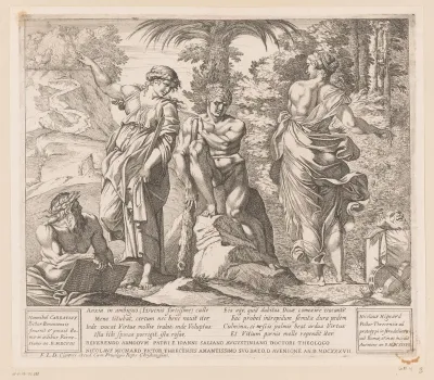 Hercules tussen Deugd en Ondeugd