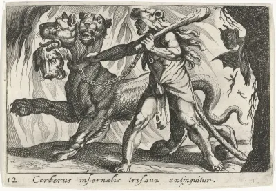 Hercules vangt Cerberus