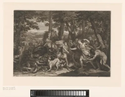 Hercules vangt het Erymanthische zwijn