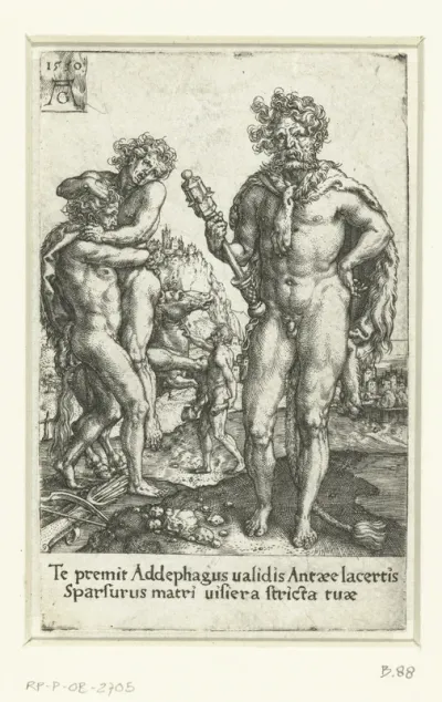 Hercules verslaat Antaeus