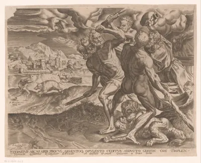 Hercules verslaat Geryon