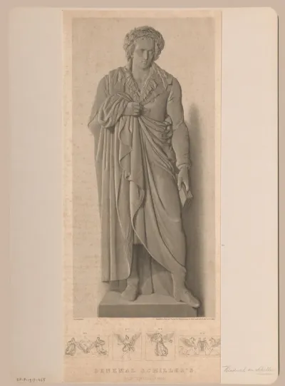 Herdenkingsmonument voor Friedrich von Schiller