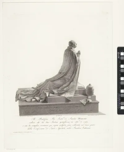 Herdenkingsmonument voor paus Pius VI