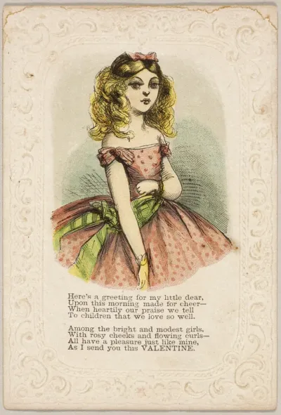 Here's a Greeting for My Little Dear (valentine)