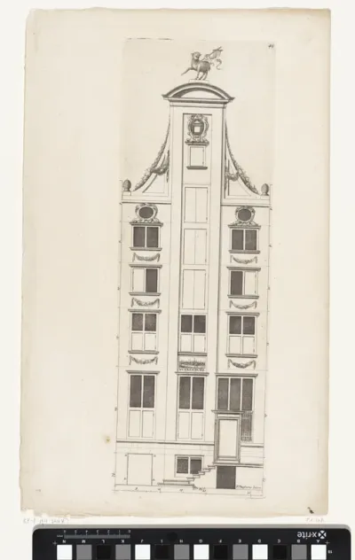 Herenhuis met halsgevel te Amsterdam