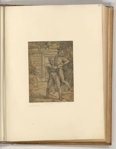 Herkules und Antaeus