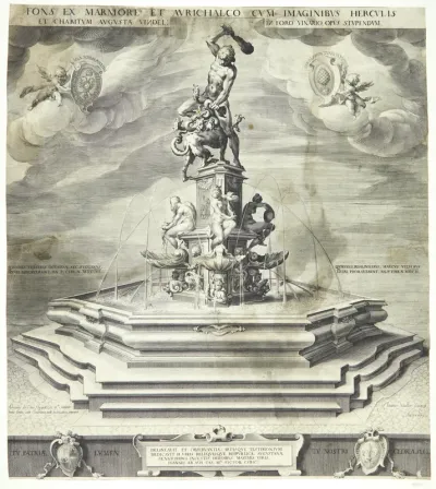 Herkulesbrunnen i Augsburg