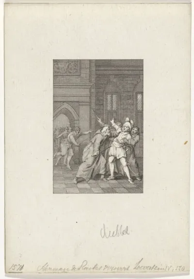 Herman de Ruiter verovert Slot Loevestein, 1570