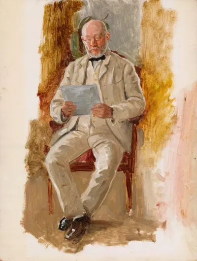 Herman Hallonblad, Sketch for Double Portrait of Herman and Elisabeth Hallonblad