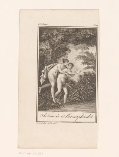 Hermaphroditus omhelsd door Salmacis