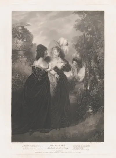 Hero, Ursula and Beatrice (Shakespeare, Much Ado About Nothing, Act 3, Scene 1)