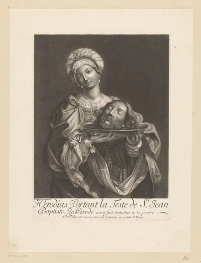 Herodias met het hoofd van Johannes de Doper