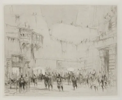 Herodias: Page 19, The ramparts were thronged with people when Vitellius entered the castle gates