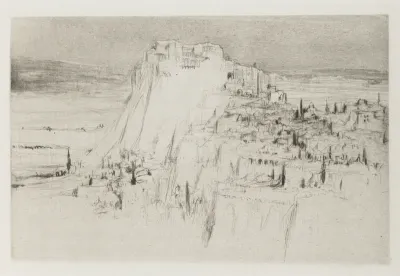 Herodias: Page 3, The citadel of Machaerus rose from the eastern side of the Dead Sea, on a peak of basalt, having the shape of a cone