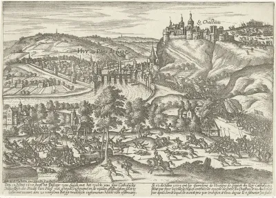 Herovering van Hoei door de bisschop van Luik, 1595