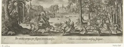 Hertenjacht met paarden