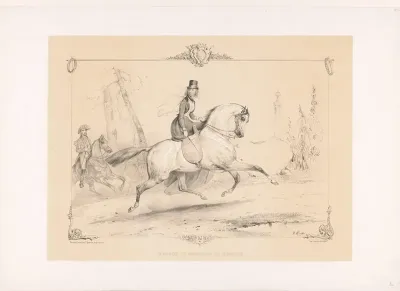 Hertogin van Nemours te paard