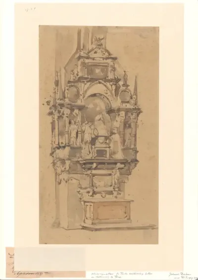 Het Allerheiligenaltaar in de kathedraal van Trier