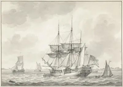 Het Amerikaanse schip Harmony Baltimore