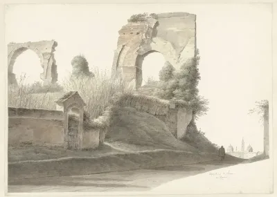 Het Aquaduct van Nero in Rome