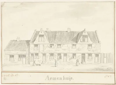 Het armenhuis te Alkmaar