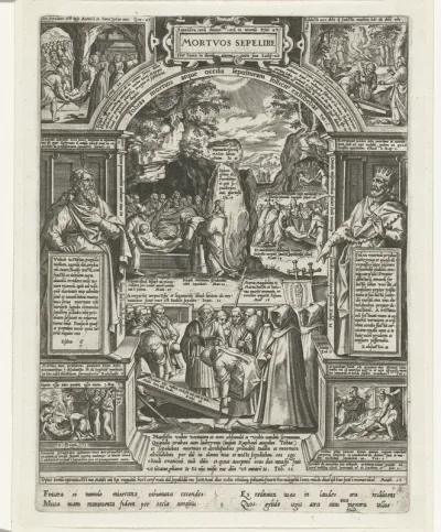Het begraven van de doden