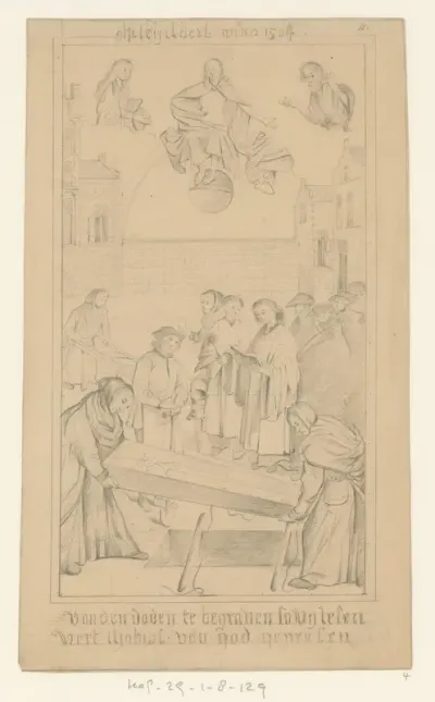 Het begraven van de doden