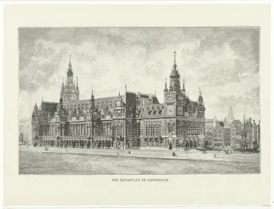 Het Beursplan te Amsterdam