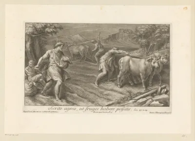 Het bewerken van het land