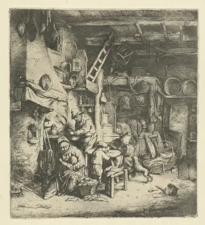 Het boerenhuishouden