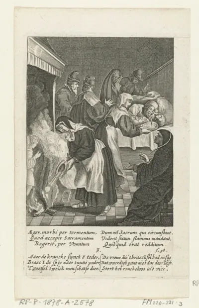 Het braaksel in het vuur geworpen, 3