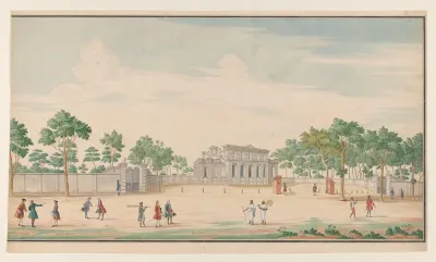 Het Buyten De Uytvlught te Colombo, Ceylon