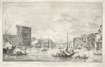 Het Canal Grande te Venetië