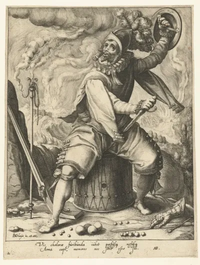 Het cholerische temperament (het element vuur)