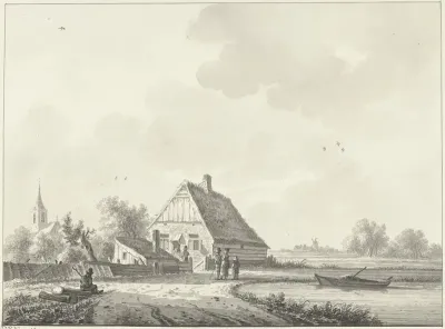 Het dorp Drumpt in Gelderland