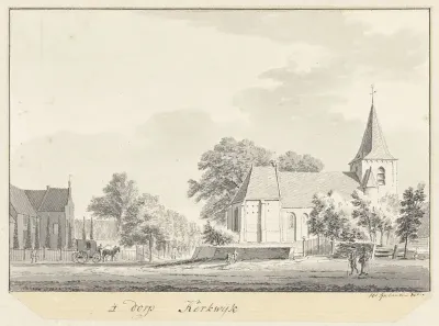 Het dorp Kerkwijk