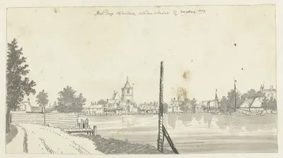 Het dorp Ouderkerk aan de Amstel
