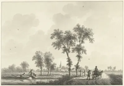 Het dorp Spijk in Gelderland