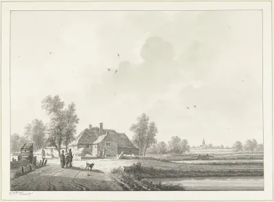 Het dorp Warnsveld in Gelderland