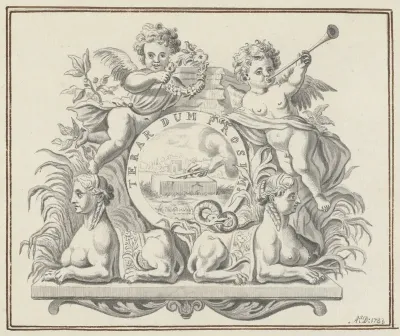 Het drukkersmerk van de uitgevers Wetstein te Amsterdam