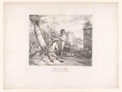 Het eerste wapenfeit van Jacques Grivet, 1795