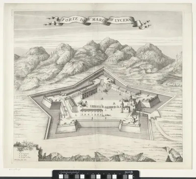 Het fort van Santa Maria di Lucerna