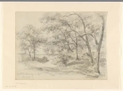 Het Frankenslag in 1855