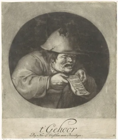 Het Gehoor: zingende boer