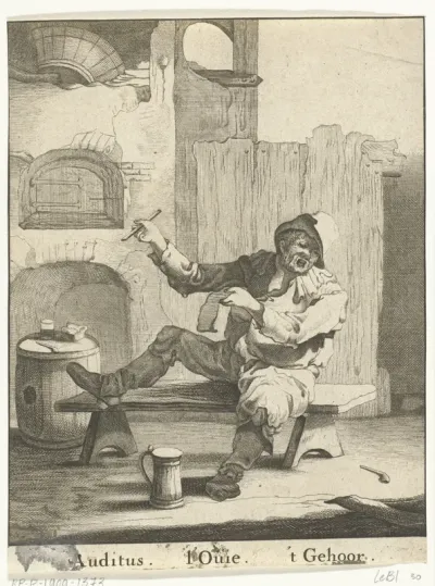 Het Gehoor: zingende man